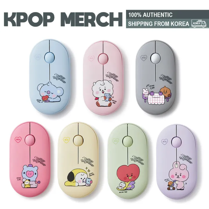 BT21 Multi Pairing Wireless Mouse [My Little Buddy] Lazada PH