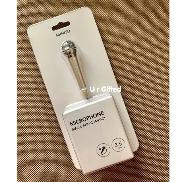 Microphone Miniso (Small and Compact) | Lazada PH