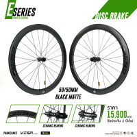 VISP E-Series ล้อคาร์บอน Disc Brake ขอบสูง 50 mm. ล้อเสือหมอบ