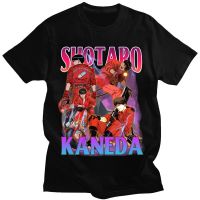 Anime Akira Kaneda Shotaro Graphic T-shirt Male Female Fashion Casual Short Sleeve T-shirts Harajuku Streetwear Cotton T-Shirt