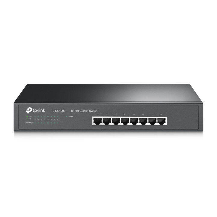 Tp-link TL-SG1008 | SG1008 | 8-Port Gigabit Desktop/Rackmount Switch ...