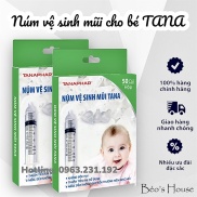 Núm Vệ Sinh Mũi Silicone TANA An Toàn Cho Bé - Gắn Trực Tiếp Vào Bơm Tiêm