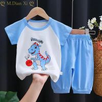 2023 New Children Clothing Set Kids Cartoon Tracksuit T Shirt +Pants Boys Girls Clothing Sets Baby Clothes  by Hs2023
