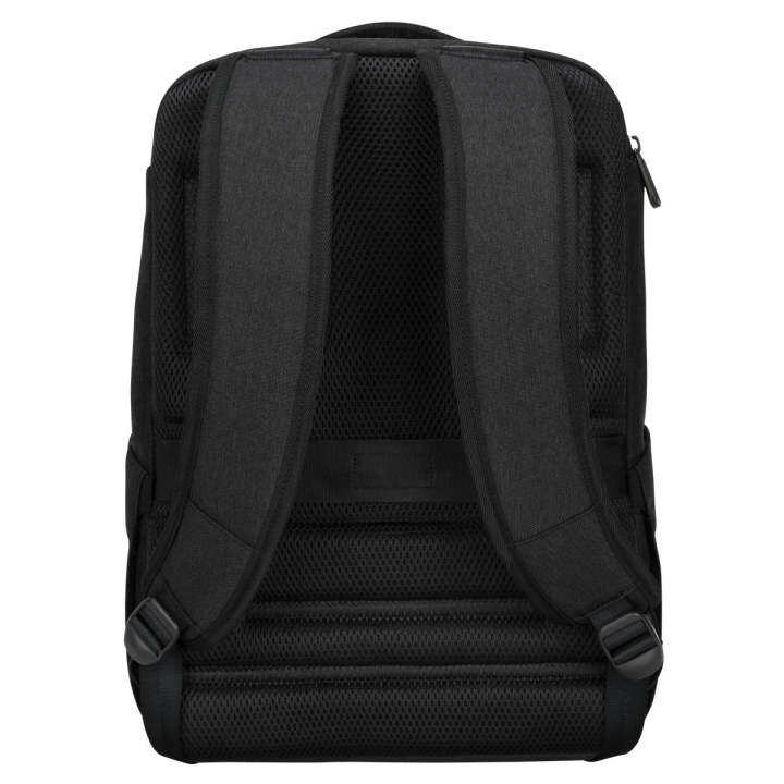 targus-tbb584gl-15-6-cypress-ecosmart-slim-backpack-black-กระเป๋าเป้-ผลิตจากขวดน้ำพลาสติก-ของแท้-รับประกันศูนย์-limited-lifetime