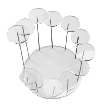 Cupcake Stand Acrylic Display Stand for Jewelry/Cake Dessert Rack Wedding Birthday Party Decoration Tools