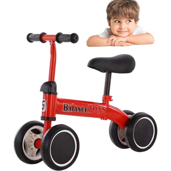 toddler-balance-bike-kids-striders-bike-4-wheels-baby-walker-toddler-balance-bicycle-indoor-outdoor-ride-on-toys-bike-baby-girl-boy-first-birthday-boosted