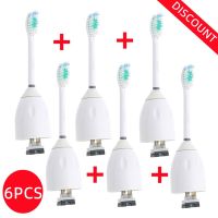 6ชิ้น HX7002 HX7001 HX7022หัวแปรงฟันสำหรับแปรงสีฟันไฟฟ้า Philips Sonicare HX5310 HX5350 HX 9800 9500 7100 HX5500 HX5800 HX5300