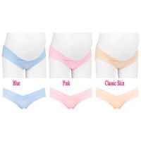 Womens Pregnant Seamless Knickers Maternity Underwear Cozy Cotton Briefs Panties