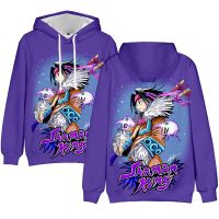 Sudadera con capucha de Shaman King para hombre y mujer, suéter de manga larga con estampado de dibujos animados japoneses en 3d, estilo Harajuku