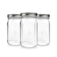 ?พร้อมส่ง ?ส่งไว ขวดโหล โหลแก้ว มีฝาปิด สูญญากาศ ล็อค 2 ชั้น Mason Jar (จุ 27 ออนซ์ 800มล) เก็บของแห้ง ถนอมอาหาร ใส่เครื่องดื่ม