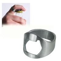 Men Finger Beer Wine Hot Cool Instrument Bottle Opener Kitchen Tool Stainless Steel Metal