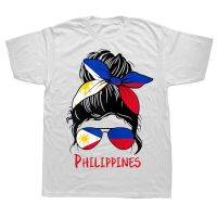 Filipino Filipina Philippines Flag T Streetwear Birthday Gifts Tshirt Mens