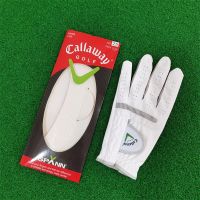 ♟✼◐ Free shipping golf gloves mens GOLF golf gloves microfiber cloth non-slip wear-resistant breathable and comfortable left hand single