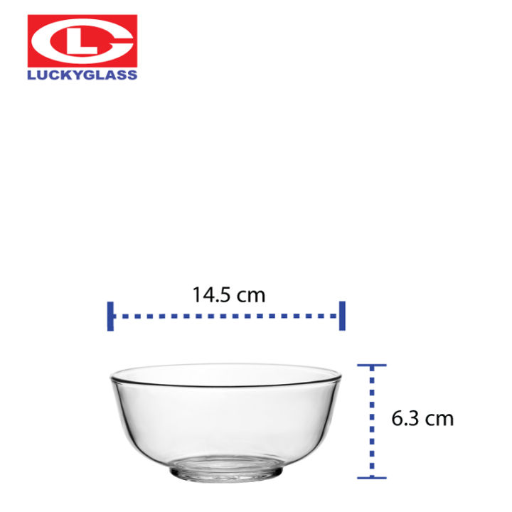 ชามแก้ว-lucky-รุ่น-lg-222405-dinera-bowl-5-5-8-in-48ใบ-ส่งฟรี-ประกันแตก-ชามเสิร์ฟ-ชามใส-ถ้วยใส่ซุบ-ถ้วยน้ําซุป-ชามใส่สลัด-lucky