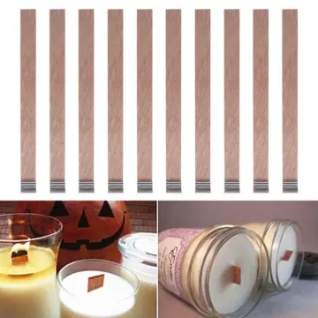 40Pcs/set DIY Wooden Candle Wicks Core Sustainer For Candle Making