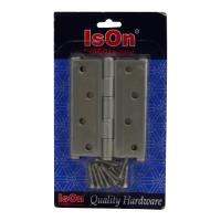 ?แนะนำ!! บานพับ ISON 444413 4x3 นิ้ว แพ็ก 2 ชิ้น โช๊คอัพและบานพับ ISON 4"X3" 444413 SS HINGE P2