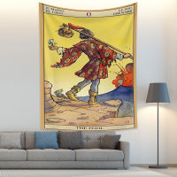 Cassisy Fashion Tapestry Vintage Pharaoh King Religion Sacred Wall Hangings Believer Bedside Living Room