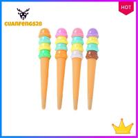 CUANFENGS28 48 Pack สีสำหรับตกแต่ง ปากกาสำหรับไอศครีม 48แพ็ค สไตล์แปลกใหม่ ปากกาน่ารักๆ ของใหม่ ไอศกรีมสำหรับฤดูร้อน ออฟฟิศสำหรับทำงาน