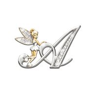 ✲  New Metal Luxury Brooch Men Rhinestones English Alphabet Pins Jewelry Accessories