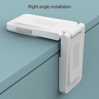 Drawer Lock Universal Strong Adhesiveness Tool-Free Installation Anti-pinch Hand Plastic Baby Right Angle Safety Lock For Home