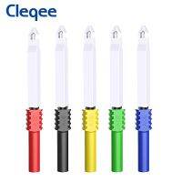 Cleqee โพรบเจาะฉนวนมัลติมิเตอร์แบบเต็มจำนวน5ชิ้น,ซ็อกเก็ต4มม. ไม่ทำลายเครื่องมือไฟฟ้าชุดเข็ม