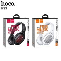 หูฟังบลูทูธ Hoco Headphones W23 คละสี รุ่น Wireless-headphones-bluetooth-W23-08B-Ri