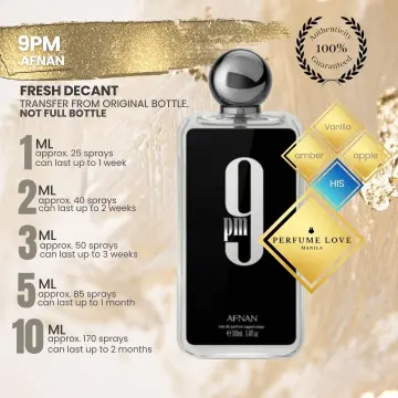 Afnan 9 PM EDP - The Fragrance Decant Boutique®