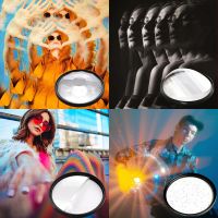 77Mm Subtle Kaleidoscope Prism Filters,Split Diopter Fx Filter,Special Effects Photography Accessories,Dslr Camera Lens Prisms