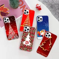 FX-32 Christmas Tree Silicon อ่อนนุ่ม Clear เคสโทรศัพท์ Huawei Y8S Y6S Y8P 4E P30 Y9 5T P20 2I Y6 Nova Y9S 3I Y5P Y7 Prime Lite Lite Pro