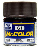 Mr.Color  BURNT IRON   code  C-61 Mr.hobby