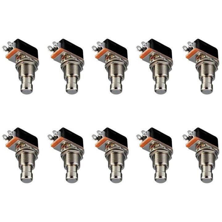 Guitar Effects Pedal Box Momentary SPST Button Stomp Foot Switch Push