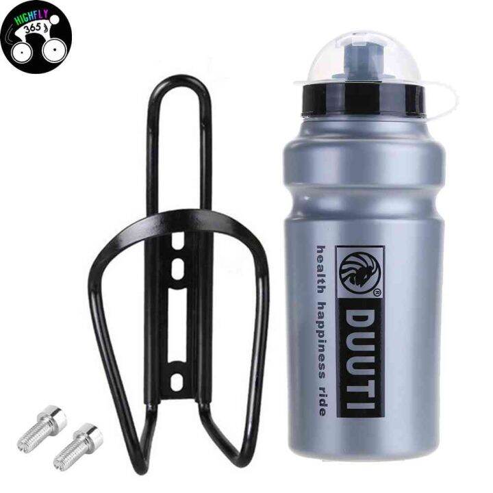 DUUTI 500Ml ขวดน้ำสำหรับจักรยานเสือหมอบ MTB + ที่วางแก้วน้ำ Cage Rack ...