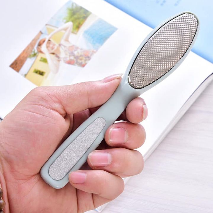 Pedicure Foot File Callus Remover Stainless Steel Foot Scraper Portable  Rasp Colossal Foot Grater Scrubber Pro for Wet/Dry Feet