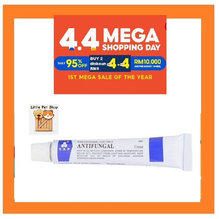 ☼Ringworm Antifungal cream (exp Aug 2023) for cat and dog Krim Kurap