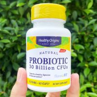 FloraFIT® Probiotics โปรไบโอติค 30 Billion CFUs, 60 Vcaps จุลินทรีย์ 8 สายพันธ์ 30,000 ล้านตัว (Healthy Origins®)