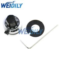 1PCS 3590S 6.35mm Precision Scale Knob Potentiometer Knob Wquipped With Multi-turn Potentiometer Cap WATTY Electronics