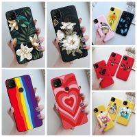 For Xiaomi Redmi 9C NFC Fashion Sunflower Painted Cover Soft Silicone Phone Case on For Redmi Note 9 Redmi9C 9A 9 C Case Bumper Electrical Safety