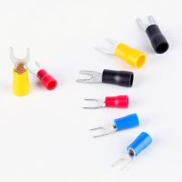 Crimp Connector   Terminals - 50pcs Fork U Type Wire Spring Terminal Ferrules Block - Aliexpress