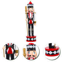 HAOYUNLA XMAS ธีมไม้ Nutcracker ตกแต่ง XMAS เครื่องประดับตกแต่ง XMAS การตกแต่ง XMAS