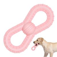 Durable Dog Chew Toy TPR Rubber Barbed Indestructible Dog Toy For Dog Teeth Cleaning Aggressive Chew Toys For Large Dogs Dog Toys