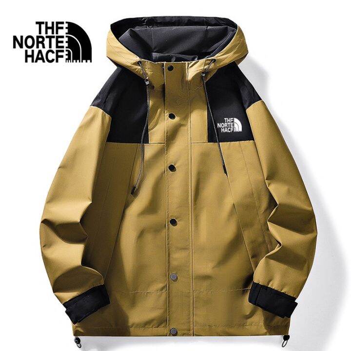 thenorthfaceลูกน้องแจ็คเก็ตผู้ชายกันลมกันน้ำ-แจ็คเก็ต-jaket-daki-gunung-คู่กลางแจ้งฤดูใบไม้ผลิและฤดูใบไม้ร่วง