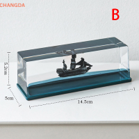 ?【Lowest price】CHANGDA เรือสำราญสุดสร้างสรรค์ของตกแต่งรูปนาฬิกาทรายขวดน้ำดริฟท์เรือสุดสร้างสรรค์เครื่องประดับทะเล