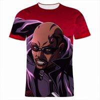 Marvel Fashion 3D Print Blade Women Tee Shirts Summer Short Sleeve Oversized Mens Clothes Cool Harajuku Children T-shirts Tops