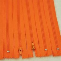 10 pcs Orange Color Nylon Coil Zippers Tailor Sewing Tools Craft 9 Inch Z01 Door Hardware Locks Fabric Material