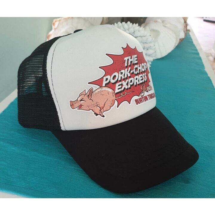 Pork Chop Express Trucker Cap Hat Mesh Snapback Hat Black Lazada PH