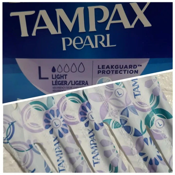 Tampax Pearl Tampons Light Unscented Single Pack | Lazada PH