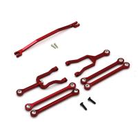 Metal Steering Link Rod and Chassis Link Rod Linkage for Kyosho Mini-Z Mini Z 4X4 1/18 RC Crawler Car Upgrade Parts