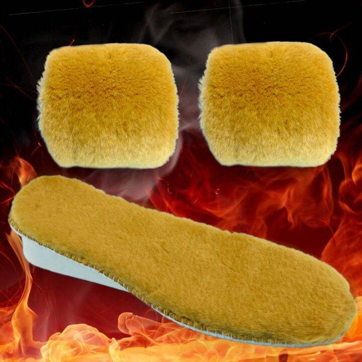 height-increase-thickened-anti-cold-winter-wool-blend-insoles-unisex-breathable-plush-shoe-pad-warm-insoles-for-snow-boot-insert