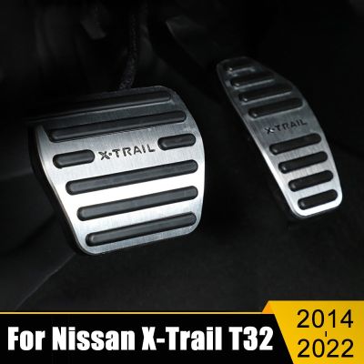 สำหรับ Nissan X-Trail T32 X Trail Xtrail T32 T33 2014-2019 2020 2021 2022คันเหยียบคันเร่งเบรกอุปกรณ์เสริมแผ่นรอง