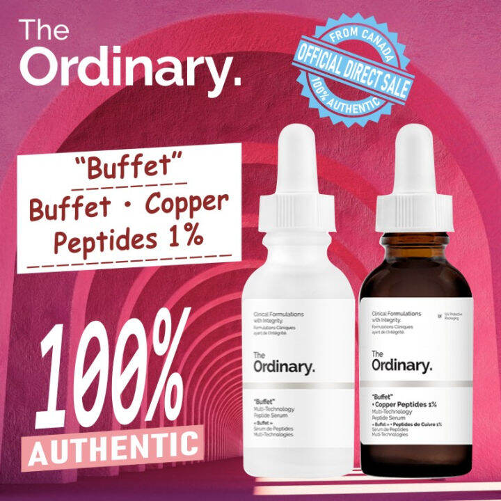 The Ordinary Buffet + Copper Peptides 1 " Buffet " Highly Effective